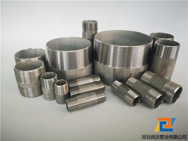 不锈钢<a href=https://www.sanvopf.cn/cn/seamless-steel-pipe-nipples.html target='_blank'>无缝钢管外丝</a>接头