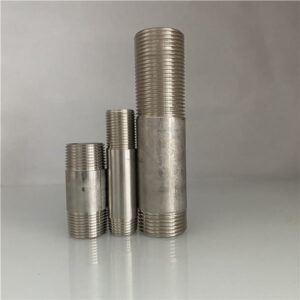 1/2" stainless steel pipe nipple