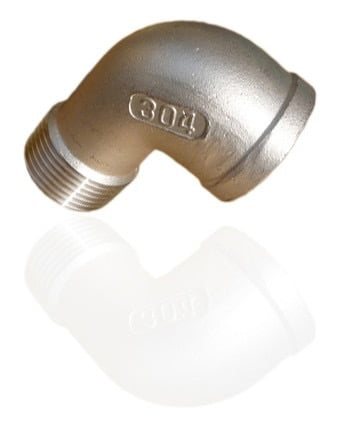 pipe fittings elbow stainless threaded elbow