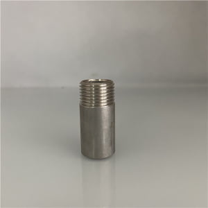 3/8" stainless steel pipe nipple