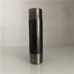 black steel nipple