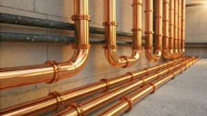 copper gas pipe