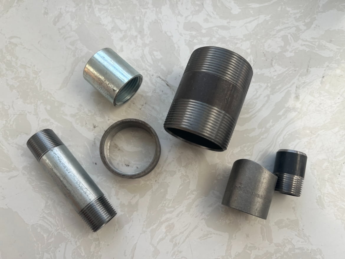 black iron vs galvanized