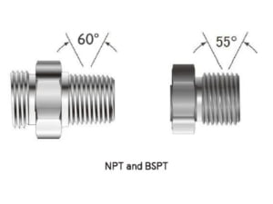 difference between bspt and npt