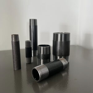 black steel pipe nipple