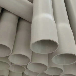 PVC bell end pipe
