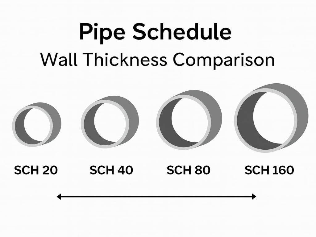 What Is Pipe Schedule? Guide to Pipe Wall Thickness