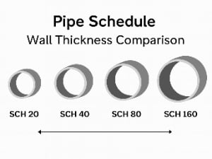 pipe schedule