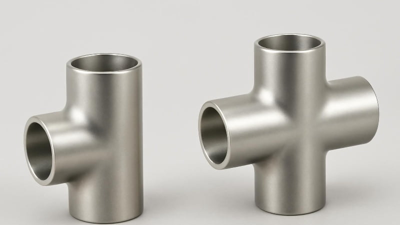 pipe tee and pipe cross