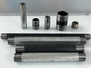 ready cut pipe and pipe nipple