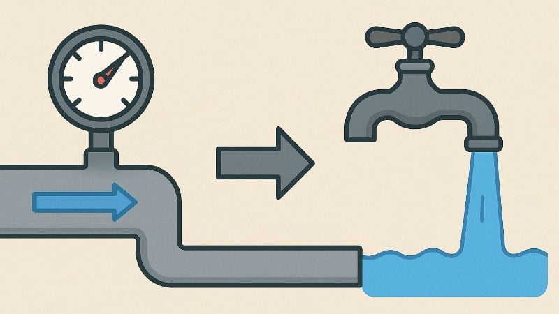 relationship between pressure and flow rate