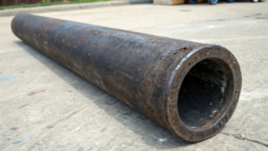 black pipe rust