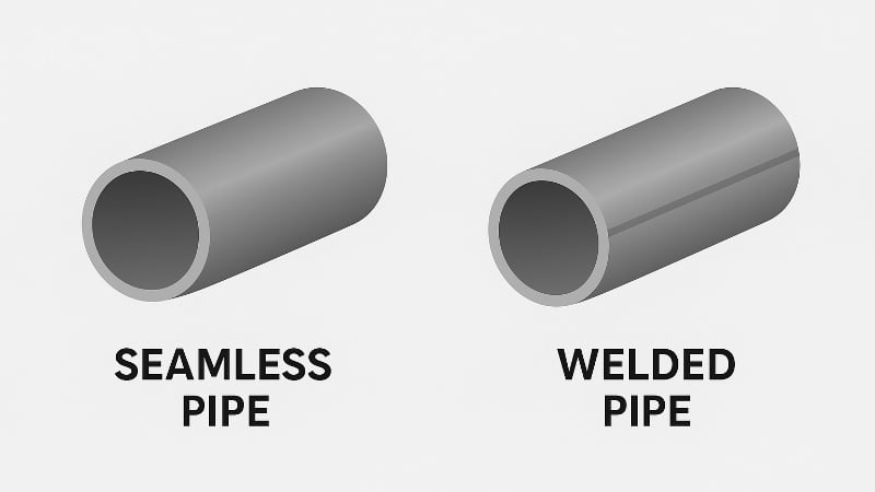 seamless pipe vs welded pipe