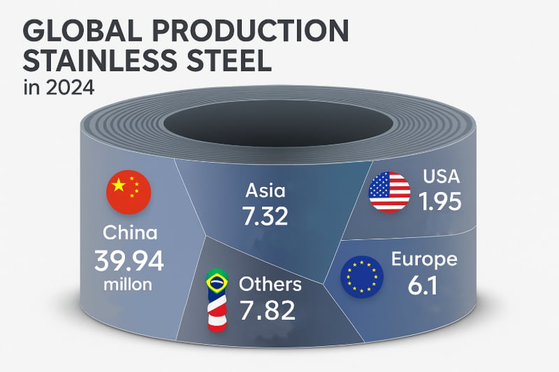 2024 stainless steel production