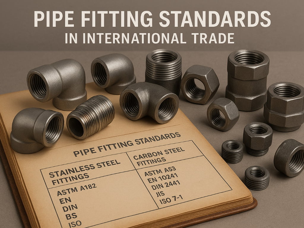 Material and Thread Standards for Pipe Fittings Explained