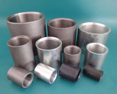 galvanized steel half merchant coupling